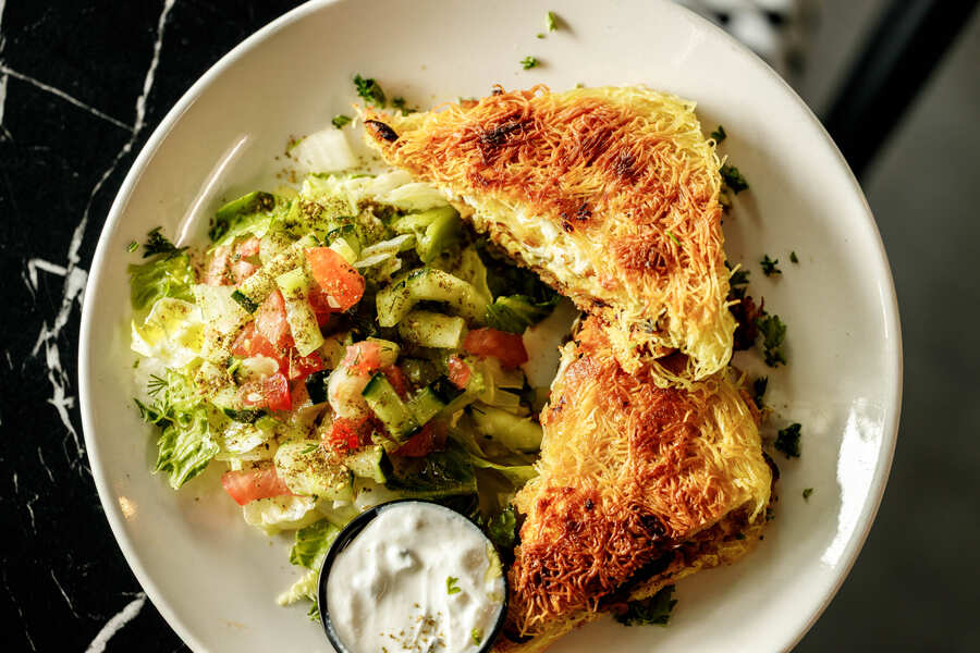 Chicken & Feta Kataif